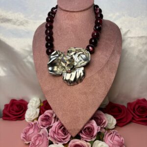 COLLAR BORGOÑA