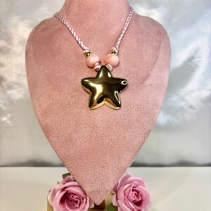 COLLAR PINK STAR