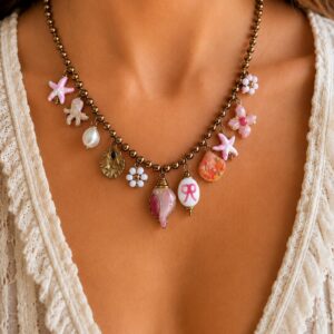COLLAR MALIBU ROSA